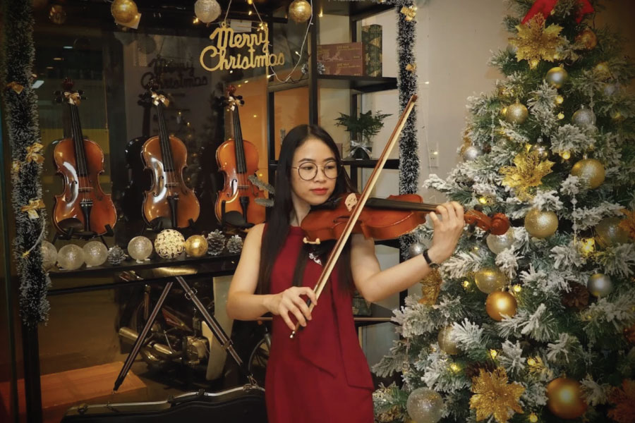 VIOLIN'S NOEL EVENT 2022 ngọc Hải Music Center