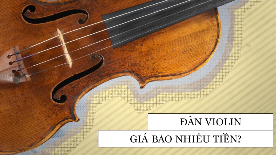 Giá đàn violin bao nhiêu tiền?